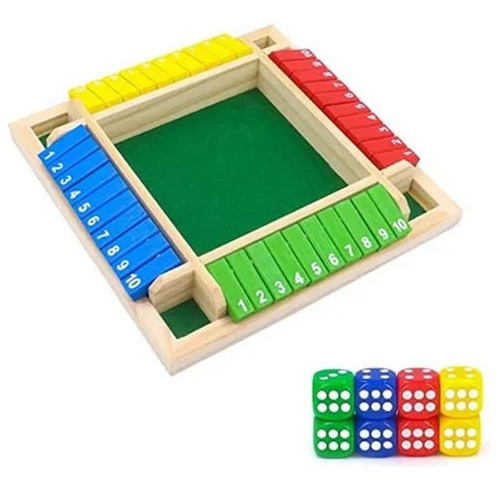 . Juego De Mesa De Juguete De Matemáticas De Madera.