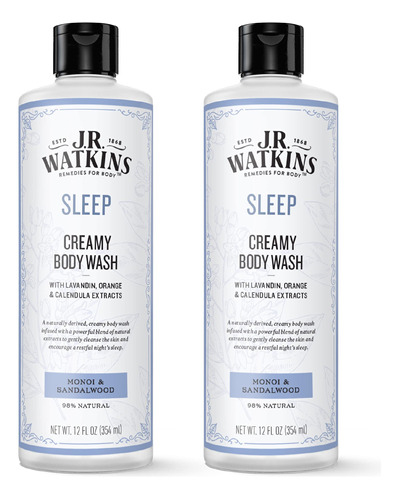 J.r. Watkins Sleep Creamy - Jabon Corporal Hidratante Que Li