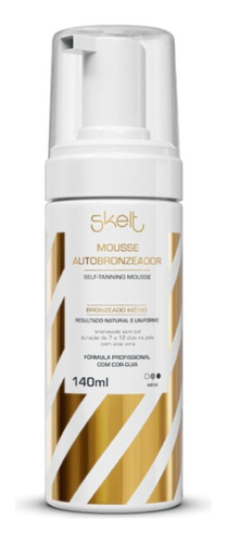 Autobronzeador Mousse Red Carpet Glow Skelt Frasco 140ml