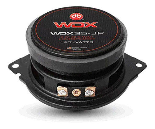 Bocinas Db Drive Wdx35-jp 120 Watts 3.5 PuLG 4 Ohm Jeep