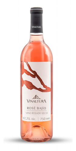 Pack De 4 Vino Rosado Vinaltura Rosé Bajío 750 Ml