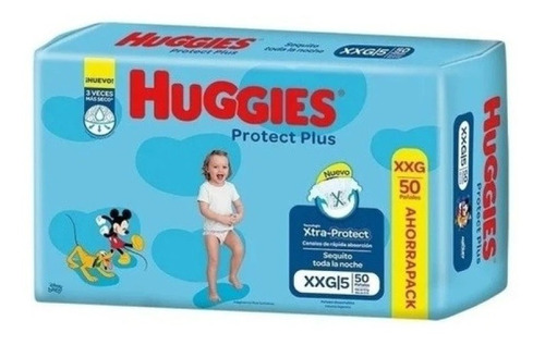 Huggies Protec Plus Xxg X 50