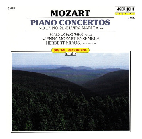 Mozart* Cd Piano Concerto N°s 17 & 21  Elvira Madigan* Nuevo