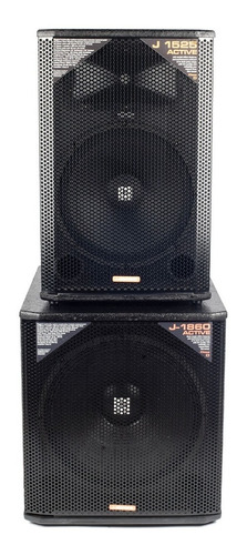Sistema Sonido Dj Activo Sub 18 + Bafle 15 Full Range