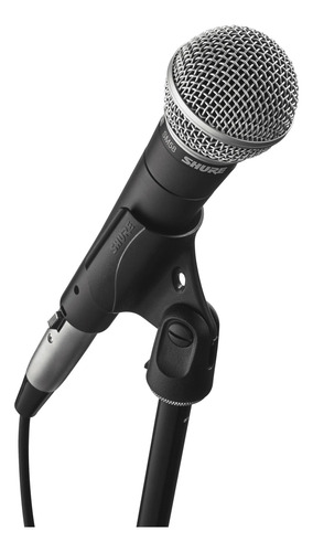 Microfone Shure Sm Sm58 Dinâmico Cardióide E Unidirecional Preto