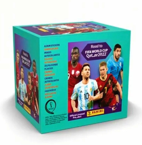Imagen 1 de 1 de Caja 50 Sobres Del Álbum Road To Qatar 2022 Panini Estampas