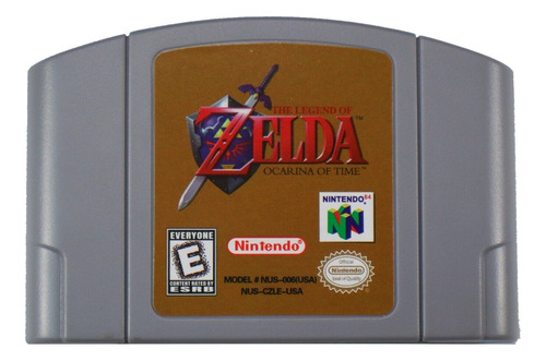 The Legend Of Zelda Ocarina Of Time N64 Juego Fisico Hyrule (Usado)