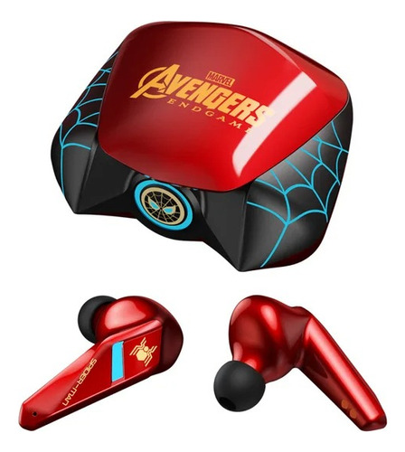 Audífonos Bluetooth Marvel Capitán América Ironman Disney Color Spider Man