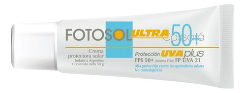 Fotosol Ultra Protector Solar Fps50 Crema