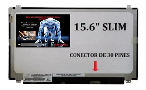 Display Pantalla Hp 15-ay019la Lp156whu Tp E1 15.6 Slim 30 P