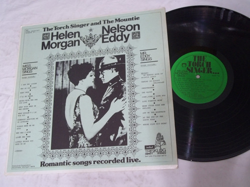 Vinil Lp The Torch Singer And The Mountie Helen Morgan Eddy