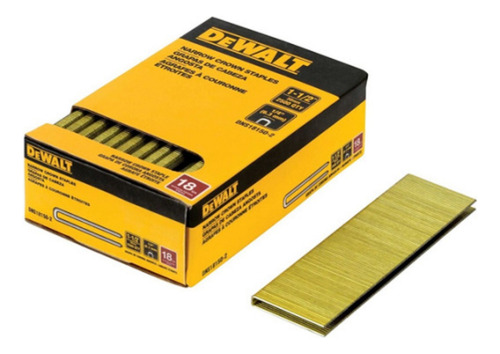 Grapas Cabeza Angosta 1-1/2 X 1/4 Dewalt Dns18150-2.