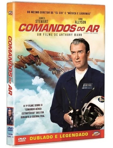 Comandos Do Ar - Dvd - James Stewart - June Allyson
