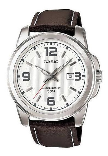 Reloj Casio Modelo Mtp - 1314 Piel Café