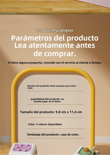 .. Cubo Rompecabezas Tridimensional De Seis Caras Juguetes