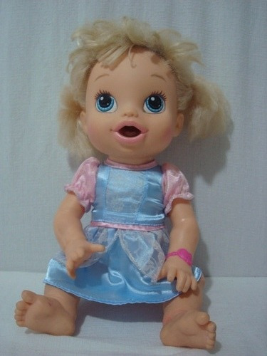 Boneca Baby Alive Loira Hora De Comer Hasbro A7022 (Usado)