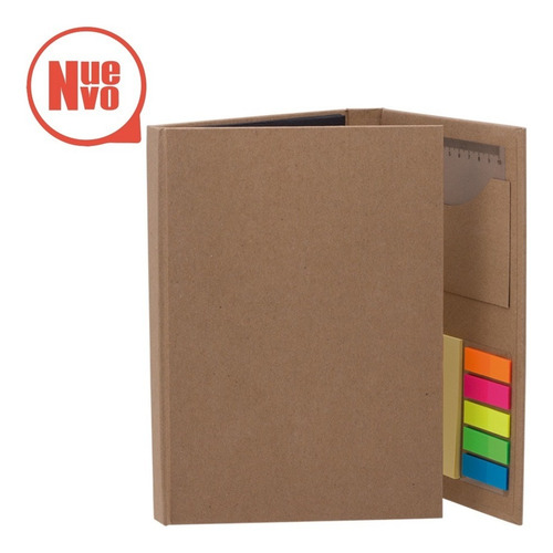 Libreta Porta Notas Incluye Set De Oficina 20 Piezas