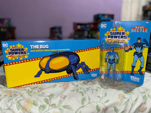 Mcfarlane Dc Super Powers Blue Beetle The Bug Mobile