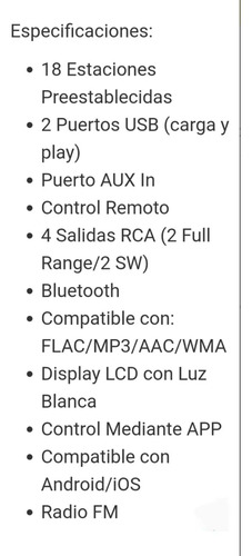 Auto Estéreo 1din Premium Rockseries Rks Premierx1 Bluetooth