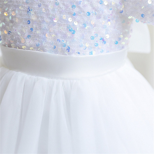 Vestido Elegante De Tul Para Fiesta De Niña Con Flores, Vest