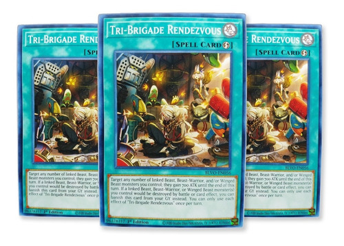 Yugi-oh! Tri-brigade Rendezvous Blvo-en056 Comun