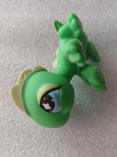 Juguete Littlest Pet Shop Iguana Verde- Hasbro 2007