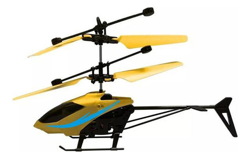 Helicóptero Drone Voa Com Luz E Aproximação Infravermelha