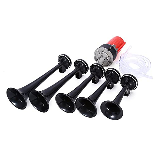 Juego De 5 Trompetas Musicales Negras De 125 Db Dixie ...