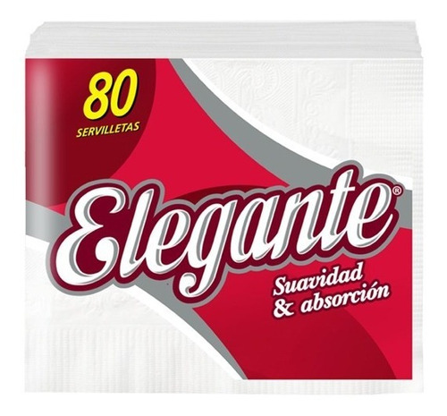 Servilletas De Papel Tissue Blanco 33 X 32 Cm (10 Paq X 80)