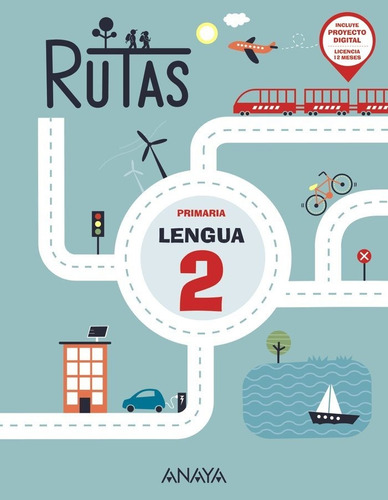 Lengua 2. Rutas., De Pellicer Iborra, Carmen. Editorial Anaya Educación, Tapa Blanda En Español