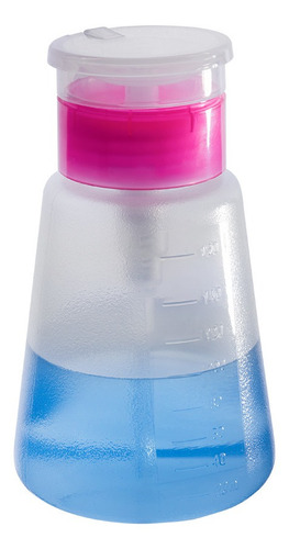 Imagem 4 de 4 de Porta Acetona Com Dosador Para Manicure E Pedicure 160 Ml