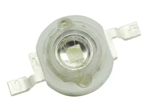 10 Unidades Led Chip 3w Violeta Uv 415-420nm Sem Dissipador