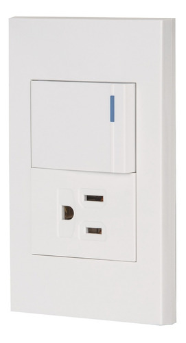 Imagen 1 de 4 de Placa Interruptor Y Contacto Linea Española Volteck 45591