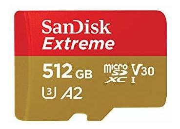 Sandisk Memoria Microsdxc 512 Gb 160 Mb