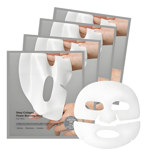 4pcs Mask, Pore Minimizing Elasticity Improvem
