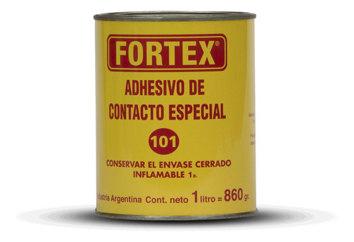 Cemento De Contacto 101 - 1lt - Fortex