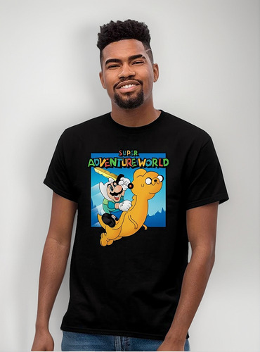 Playeras Super Mario Bros Diseño 81 Luigi Videojuegos Beloma