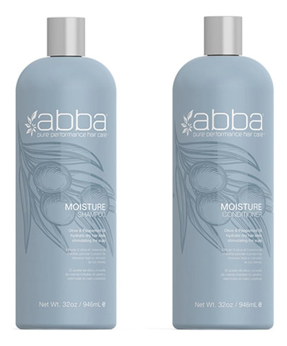 Abba Champu Y Acondicionador Moisture Liter Duo