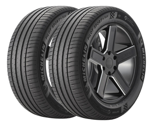 2 Pneu Aro 20 255/45r20 105y Xl Pilot Sport 4 Suv Michelin