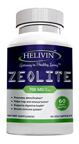 Suplemento Para Desintoxicación Helivin Zeolite De 700 Mg