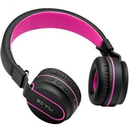 Pulse Fone De Ouvido Fun Bluetooth Series Preto-rosa  Ph216