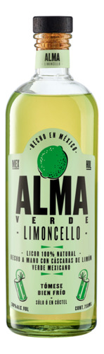 Alma Verde Limoncello Licor De Limón 750ml