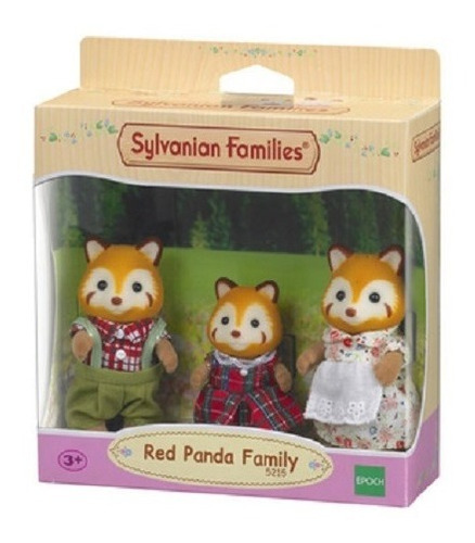 Sylvanian Families - Familia De Pandas Rojos - 5215sy