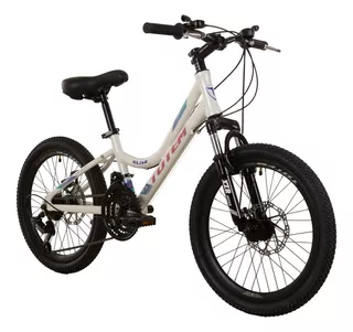 Bicicleta Totem Mtb Aro 20 Modelo Elise Blanco