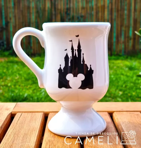 Taza Disney Castillo Mickey Ceramica Desayuno Regalo Cafe Te