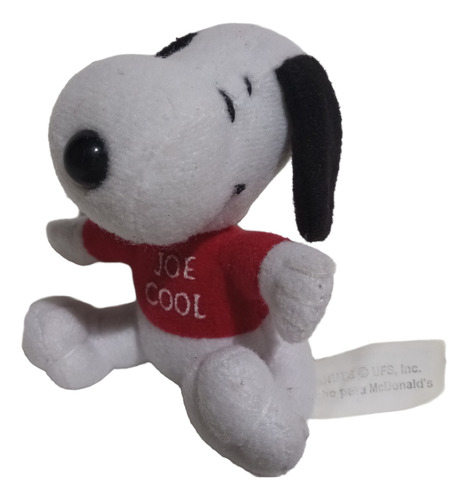 Peluche Snoopy Joe Cool Coleccion Mcdonalds Usa Blanco (Usado)