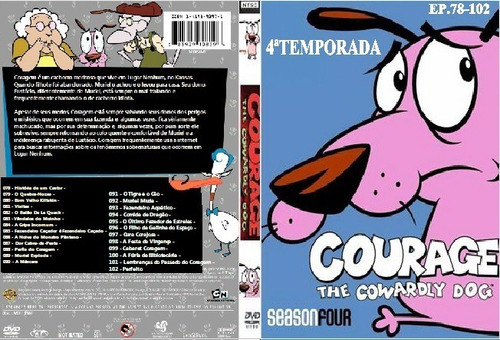 Dvd Coragem O Cão Covarde Completo Dublado