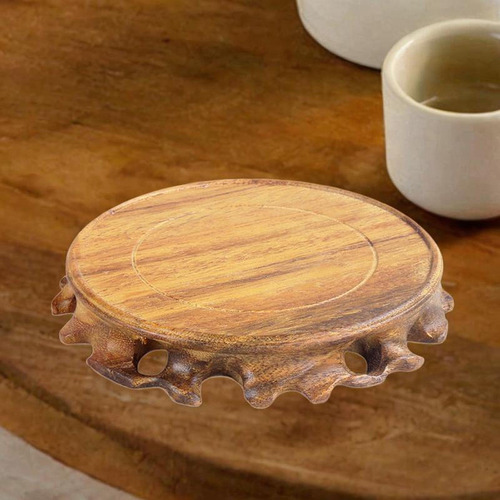 3 Base Tetera Base De Acuario Estatua De Buda Soporte 8cm