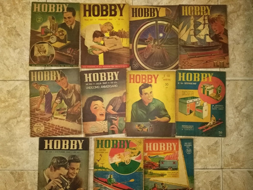 Lote De 11 Revistas ** Hobby ** Año 1947