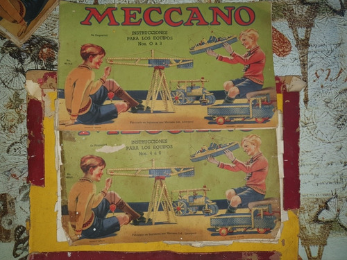 Imagen 10 de 10 de Meccano N6 Inglés Antigüo De 1930